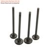 Scooter 4PC Intake And Exhaust Valves For Vespa GT200 GTS250 GTV250 GT60 GTS300 GTV300 872999 873009 4V 4T