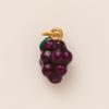 Stainless Steel Niche Fresh Fruit Pendant Accessories, Papaya and Mango Handmade DIY Accessories