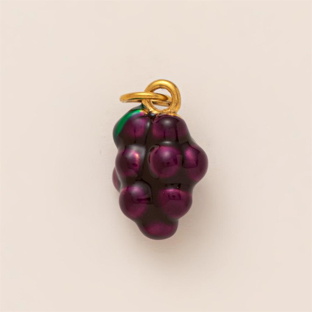 Stainless Steel Niche Fresh Fruit Pendant Accessories, Papaya and Mango Handmade DIY Accessories