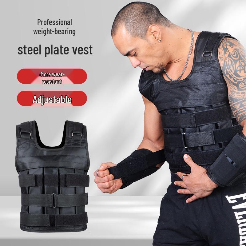 Men's Professional Weighted Vest & Sandbag Training Set with Leggings