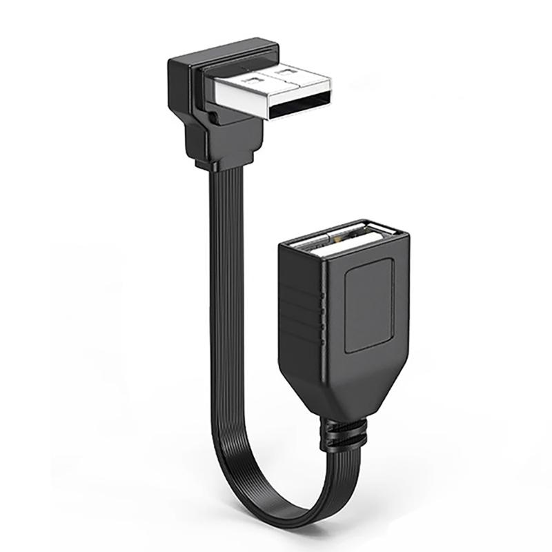 Adjustable USB 2.0 Extension Cable Male to Female Charging Data Cable for Computer and Peripherals Devices