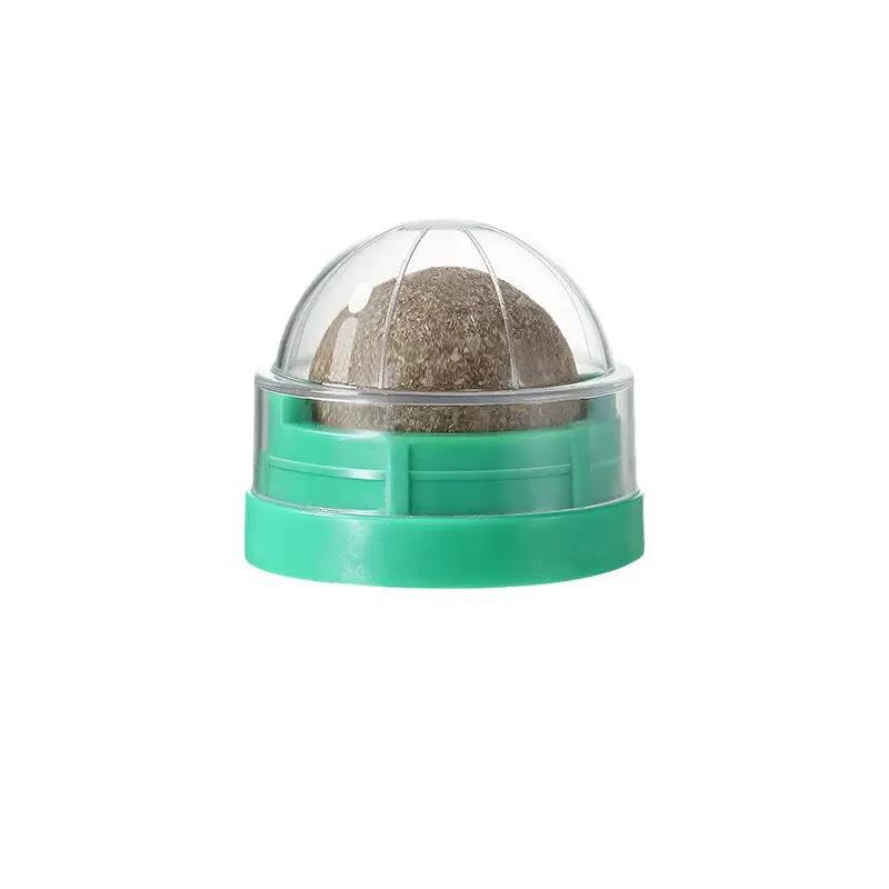 Rotating Catnip Ball Toy – Self-Play, Teething, and Boredom Relief for Cats