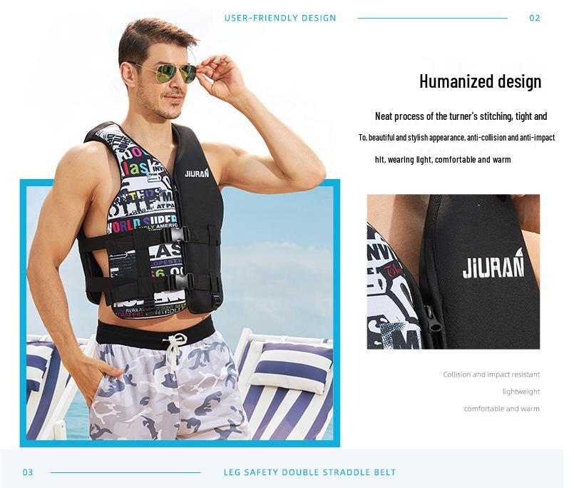 Легкий рибальський жилет для дорослих: Дихаючий, Портативний, Рятувальний жилет з поясним ременем для літнього водного рятування