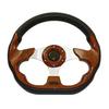 1pcs Universal 13" 320mm Racing Sports Car Steering Wheel with Horn Button Carbon Fiber