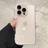 Luxury Transparent Candy Phone Case For iPhone 11 12 13 14 15 16 17 Pro Max Plus Air Clear Shockproof Bumper Back Cases Cover
