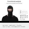 Outdoor Ski Motorcycle Cycling Balaclava Full Face Mask Neck Cover Ultra Thin