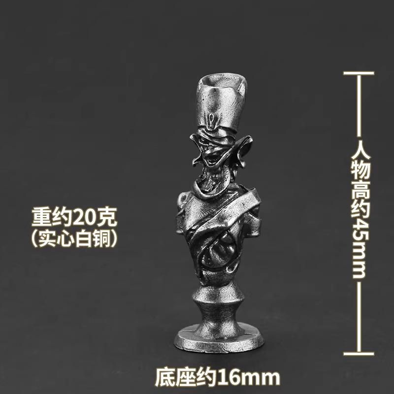 Solid Brass Metal Luxury Chess Pieces Set Ancient Egyptian Pharaoh Theme Vintage Desktop Decor for Men Gift Collection
