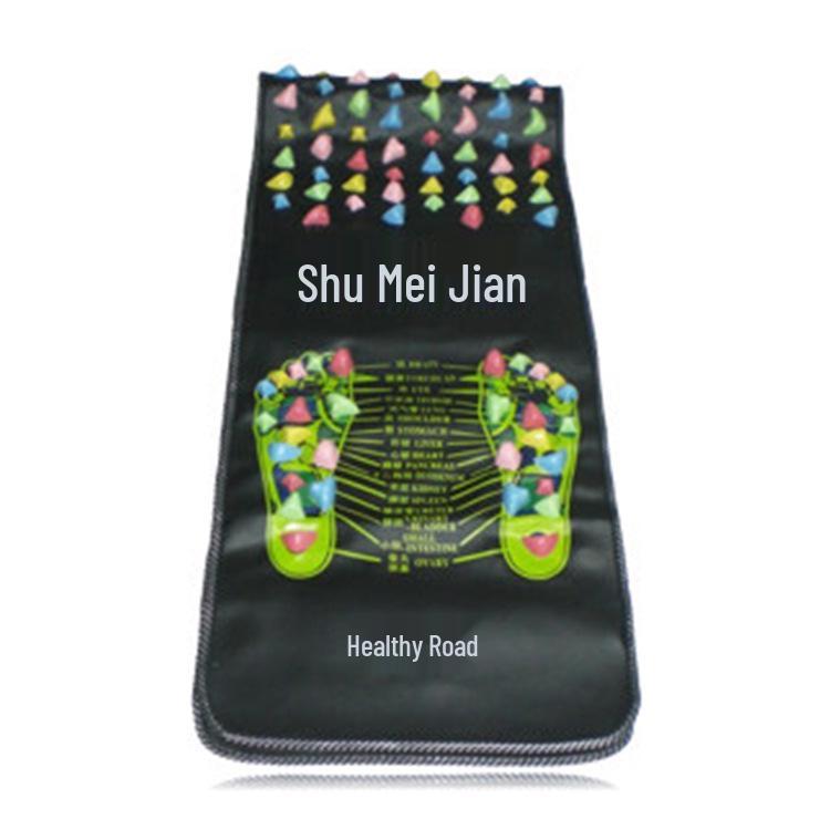 Pebble Foot Massage Mat - Health Walking Therapy and Fitness Equipment