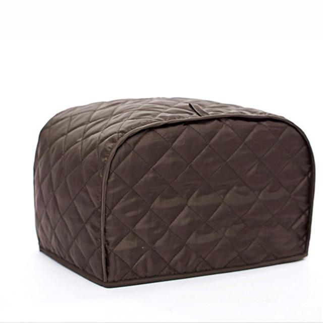 Toaster Cover, 2/4 Slice Wide Slot Toaster Dust Cover Washable Dustproof Toaster Oven Cover for Cuisinart Kitchenaid Bread Cover