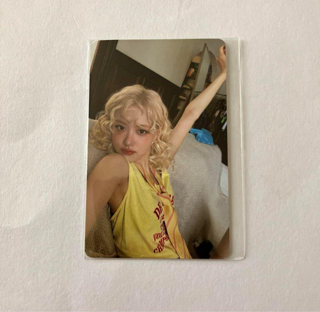 

[USED] Blackpink Rosé ROSIE Japan Support Store Bonus Trading Card E