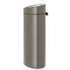 BRABANTIA Poubelle Touch Bin - 40L - Platinum
