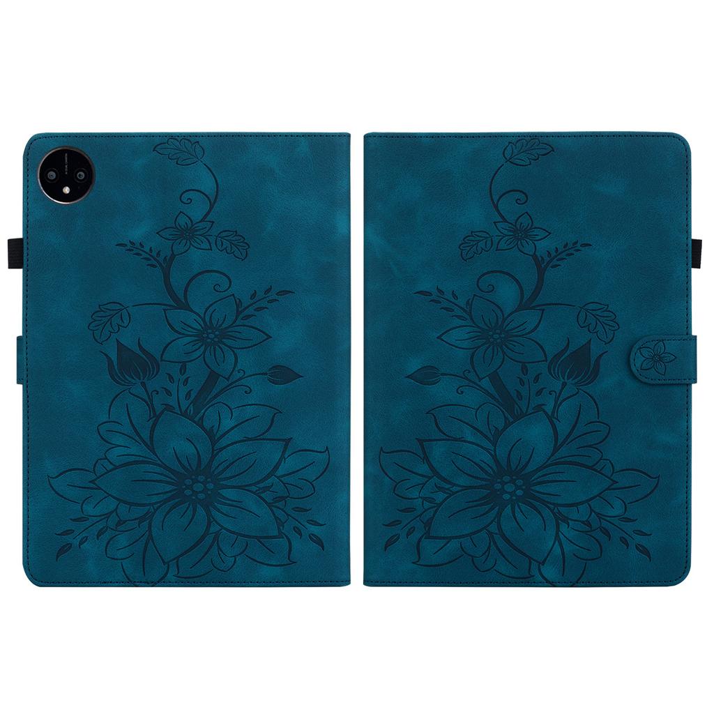For Huawei MatePad Pro 11 (2022) / MatePad Pro 11 4G / MatePad Pro 11 Wi-Fi. PU Leather Exquisite Floral Embossed Design Tablet Case
