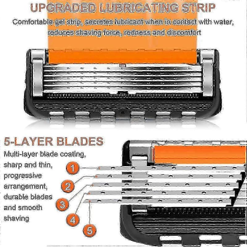 Ersatz ProGlide Rasierklingen - 24er Vorteilspack für Herren Nassrasierer