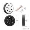 Mute Luggage Suitcase Replacement Wheels Wear-Resistant Suitcase Wheels Luggage Suitcase Wheels Suitcase Spinner Wheels