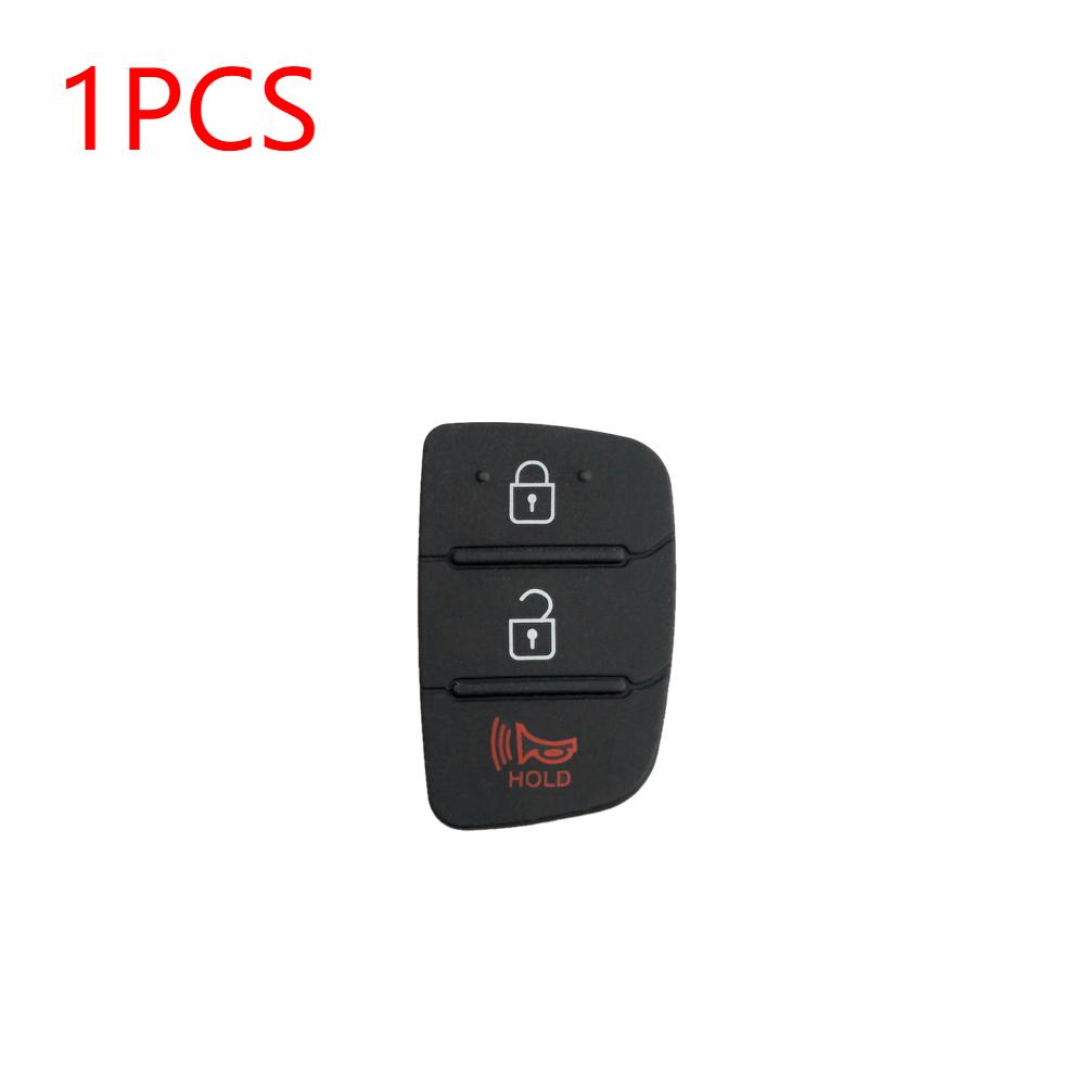 1/5/10PCS Replacement 3 Button Rubber Pad for i30/i35/iX20 Solaris Verna Flip Remote Car Key Shell Case Cover