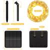 100 LED Solar Fairy Waterproof Copper Wire String Lights 8 Modes Christmas Party Garland Solar Lamp for Outdoor Garden Wedding