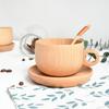 Holzmilchbecher Küchenwasserbecher Outdoor-Teereisebecher Perfekte Geschenke für Freunde