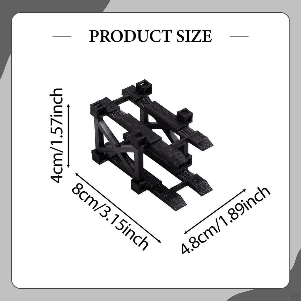 1/64 Diorama Car Display Stand Collection Desktop Decor Sturdy Layout Mini Model Storage Shelf