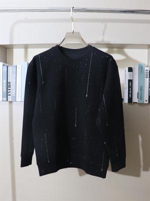 350 Jin Wear Übergröße Trendiges Heavy Duty Meteorregen Rundhals-Sweatshirt – Verdickte Freizeitmode