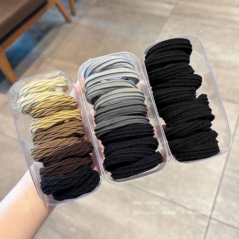2024 Elastici Senza Cuciture ad Alta Elasticità per Capelli per Donne e Bambini – Lussuosi Accessori per Capelli.