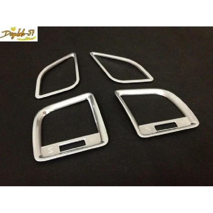 For Mazda CX-5 2013-2016 4 Pcs ABS Chrome Air Outlet Vent Trim Cover New