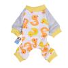 Pet clothes pajamas with elastic washable wear-resistant cotton pajamas dog clothing puppy home