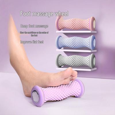 Ruota Fascia Yoga Transfrontaliera: Rullo per Rilassamento Gambe e Muscoli
