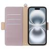 Carina custodia a portafoglio in pelle con coniglio e fiore 3D, supporto per telefono, per iPhone 17 Air 16 15 PM 14 13 12 11 Pro Max XR XS SE 16e 6 7 8 Plus, slot per schede, cover a libro