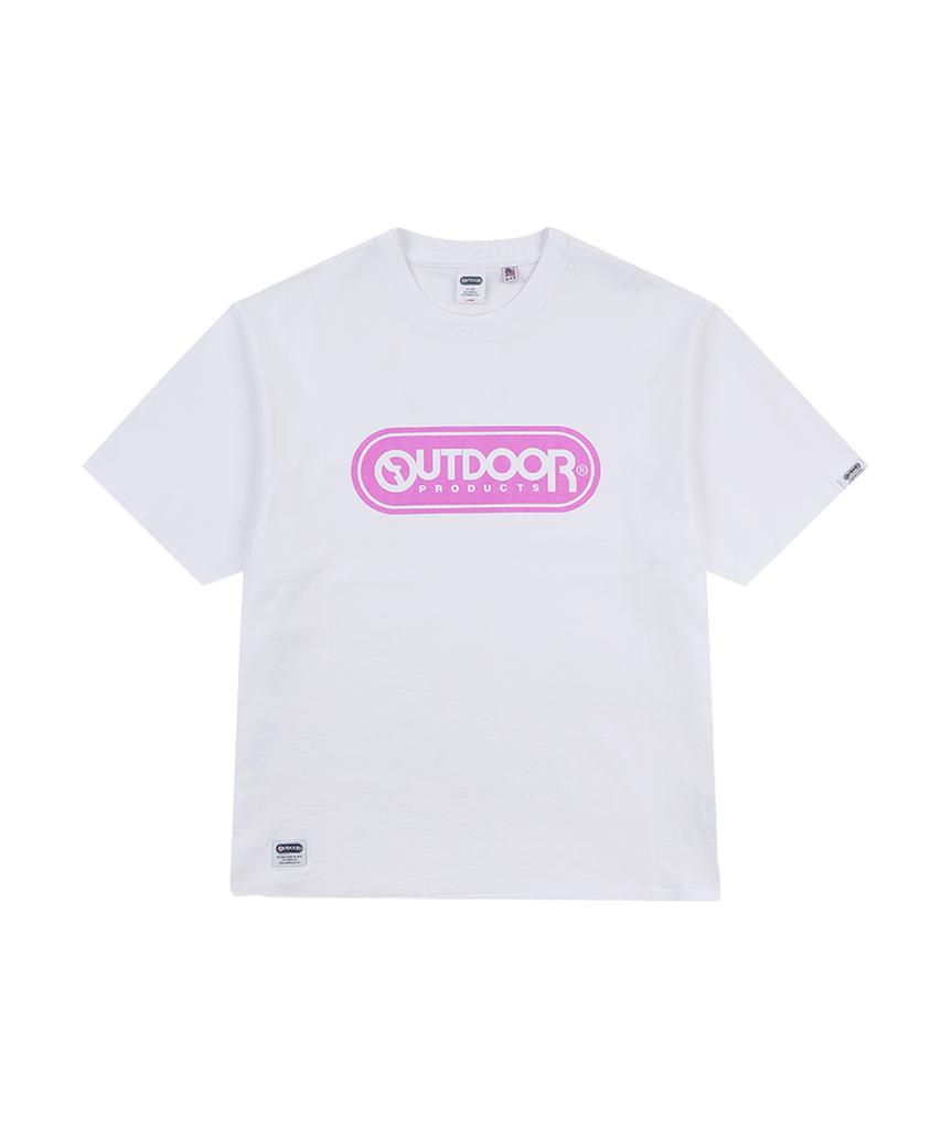 OUTDOOR PRODUCTS Capsule Logo T-Shirts (White)