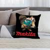 Cool Funny M-Makitas Pillow Case Short plush Double-sided Print Square Throw Pillow Covers Sofa Home Cushion Decor