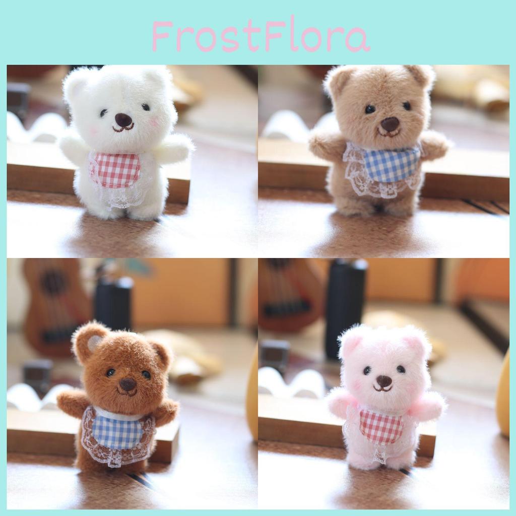 Søt dyreplushdukke til vesker og gaver med PP-bomullsfyll