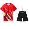 Quick-Dry Badminton Set Men Women Youth Breathable Sportswear Tennis Pickleball Volleyball Training Competition Uniform