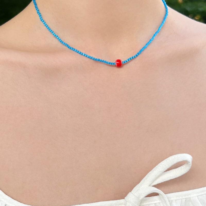 FANTASTIC PLANET böhmisches Halsband (TÜRKIS)
