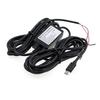 Car DC Converter 12V 24V To 5V 1.5A Type-C Micro USB Cable with Low Voltage Protection for Tachograph Navigation