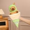 Cream Ice Strawberry Capybara Cute Cartoon Plush Doll Toy Decoration Bedroom