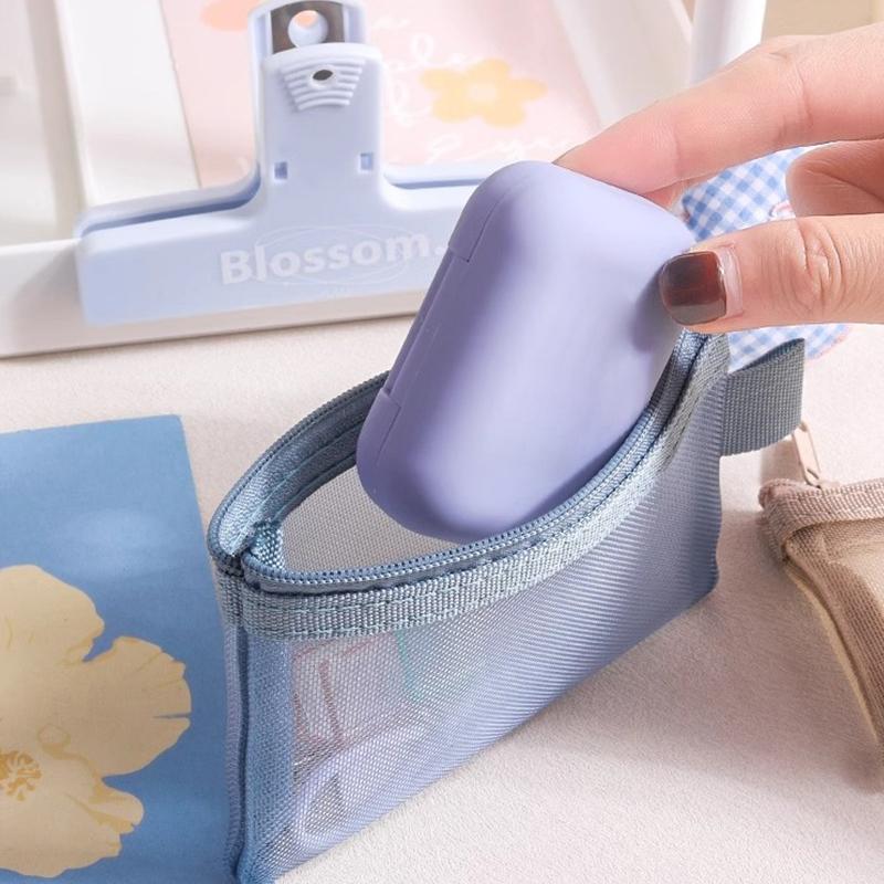 1Pc Portable Mini Zipper Mesh Storage Bag New Coin Purse Small Square Mesh Coin Purse Travel Storage Carry Pouch With Zippered