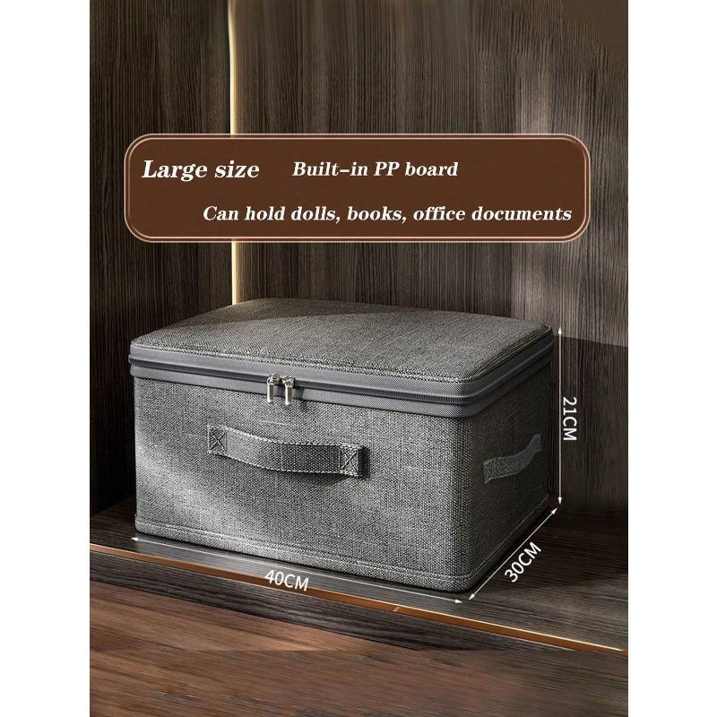 Large Capacity Foldable Storage Box Cover, Home Wardrobe Folding Storage Box, Clothing And Bedding Storage Box