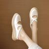 New High-end Niche Thick-soled Mary Jane Shoes Inner Height-increasing Bag Head Slippers Women's Summer Wear High Heels
