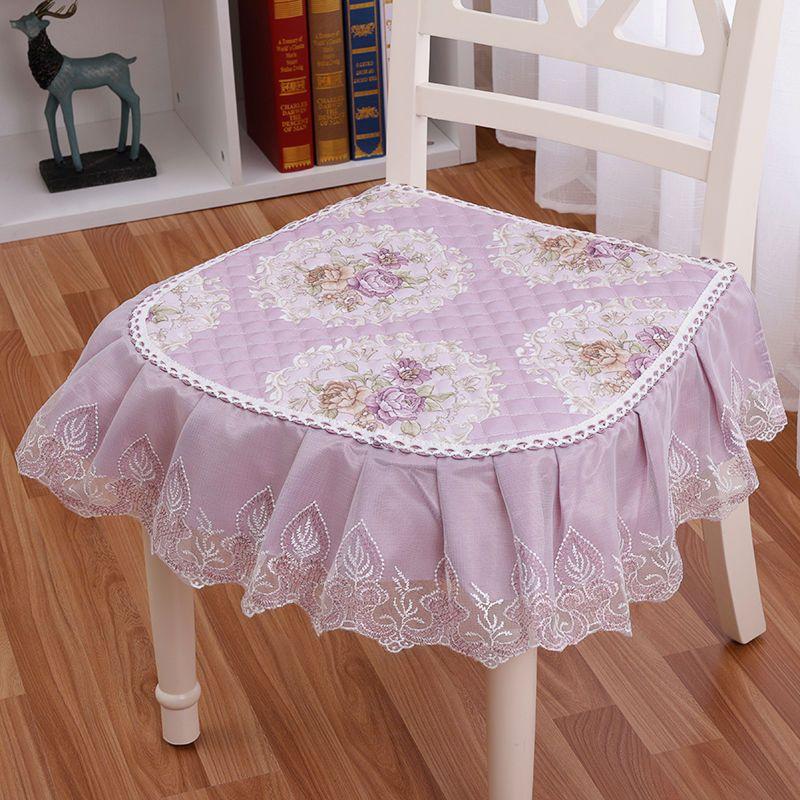Chair Cushion - All-Season Non-Slip Chair Pad - Thick Dining Chair Cushion with Straps