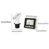XXUB Ultrasonic Level Meter Accurate Liquid Measurement Device Precisions Ultrasonic Liquid Level Sensoring for Tanks