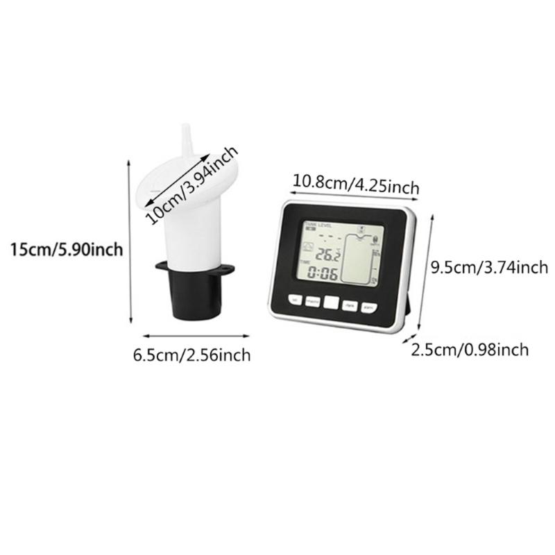 XXUB Ultrasonic Level Meter Accurate Liquid Measurement Device Precisions Ultrasonic Liquid Level Sensoring for Tanks