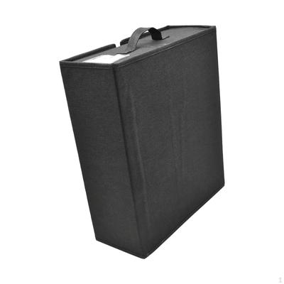 Bed Sheet Organizer Set Linen Closet Space Saving Storage Box for Clothes