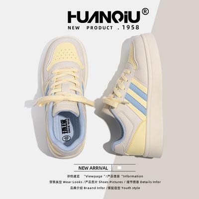 Global Thick Baseplate Shoes Women's ZHQ68119 New Spring Versatile Niche Student Casual Women's Shoes Heightening Shoes Women