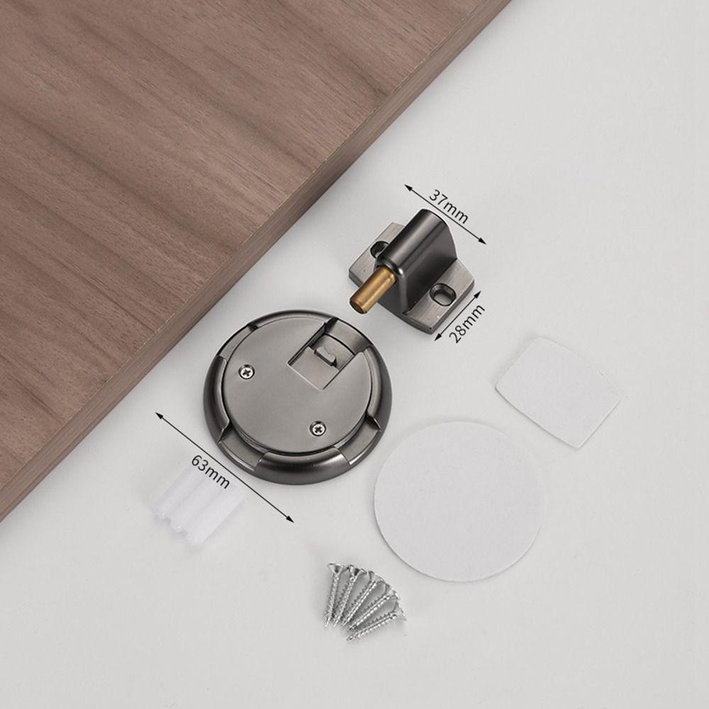 Zinc Alloy Door Holder Non-punch Door Stop New Door Suction  Door