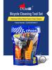 CYLION Bicycle Cleaning Tool Set: Multifunctional Chain & Tire Brushes with Chain Washer