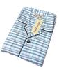 Trust Map for Nursing Care Changing of Clothing for Bedridden Hospital and Patients Undergoing IV Men's Year-Round Pajamas, Semi-Open, [Supports