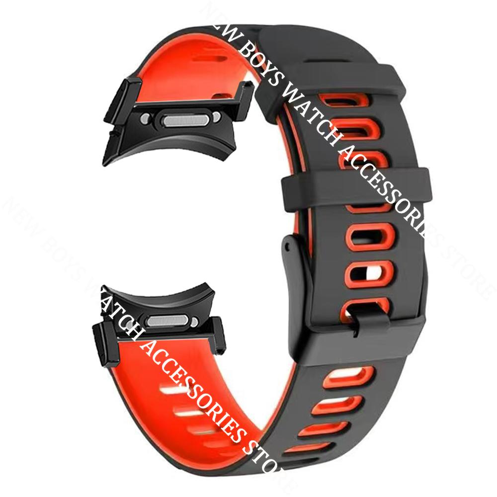 Quick Fit Silicone Strap Correa for Samsung Galaxy Watch 4/6 Classic 47mm 43mm 4/5/6 40mm 44mm No Gaps Bracelet Watch Band