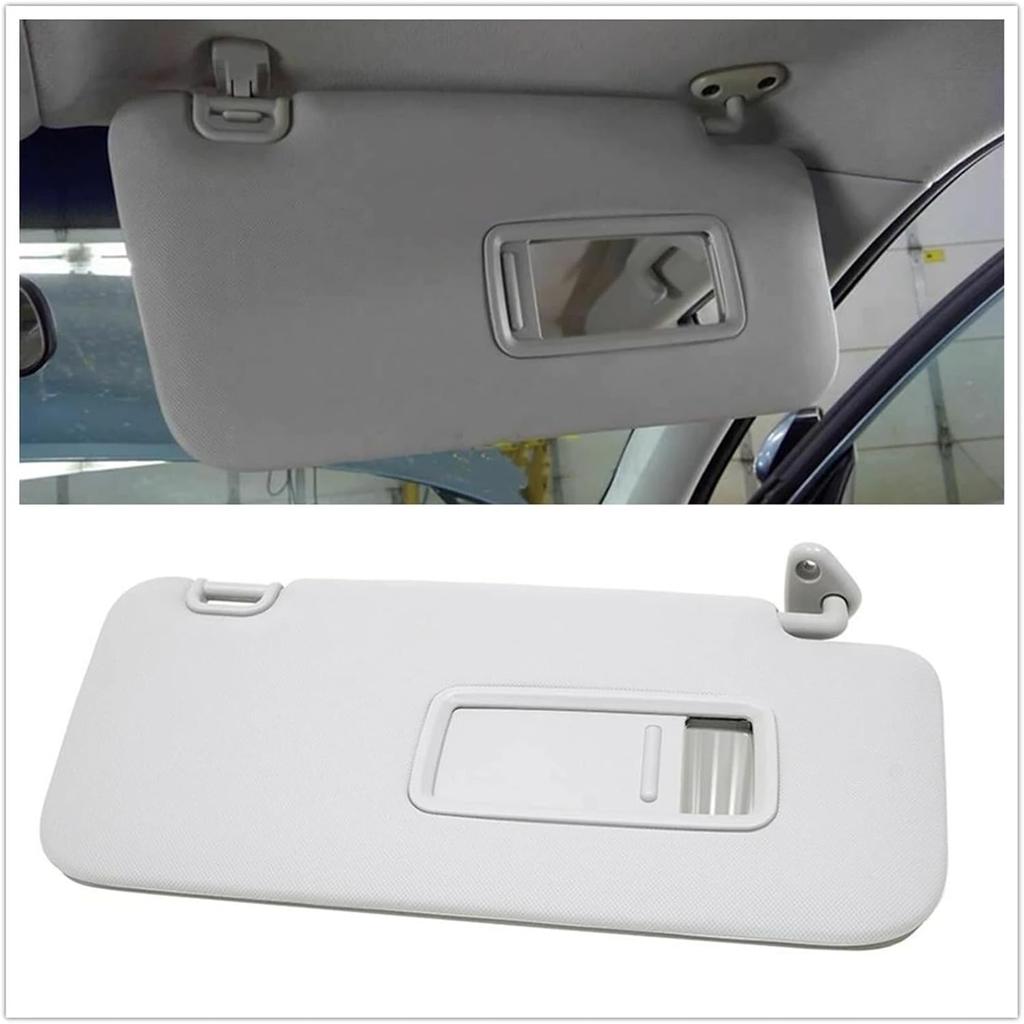 Car Sun Visor Sunshade Compatible for Subaru Forester 2009 2010 2011 2012 2013 92011SC022LO Gray Right Passenger Front Sunvisor Cover Shade(1PCS Left