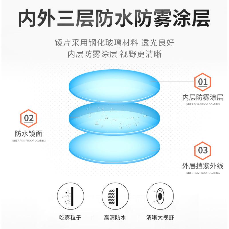 Swimming goggles for racing training, silicone, unisex, waterproof, anti-fog, high-definition swimming goggles