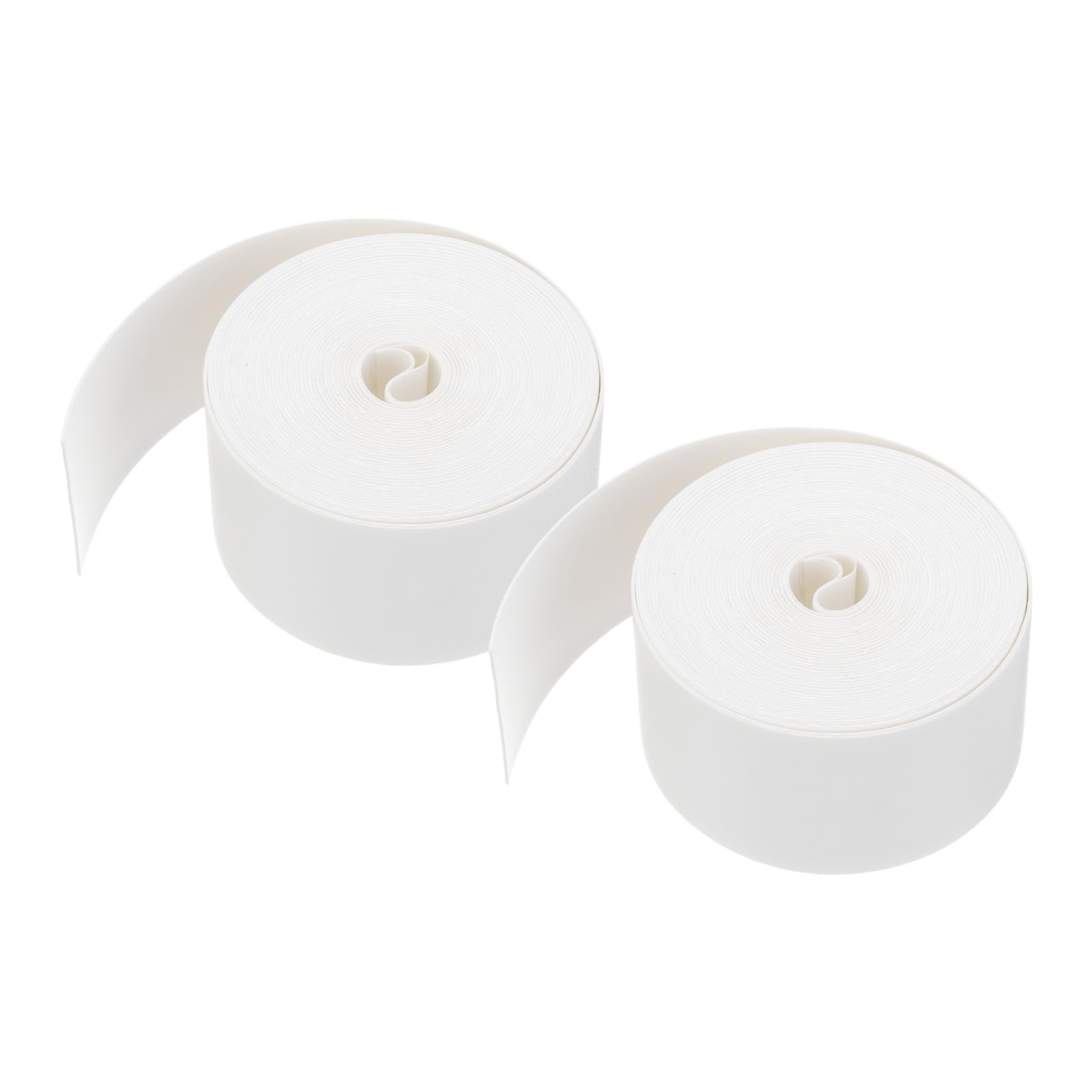 

PATIKIL Защита головки ракетки x Наклейка-защита обода головки теннисной ракетки из полиуретана для теннисных ракеток и пиклбола, белая лента, 1-3/8 16.4 , 2 шт. чёрный